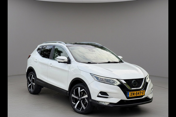 Nissan QASHQAI 1.2 Tekna, panoramadak, trekhaak, camera, vele opties, 1 e eigenaar, NL auto met nap