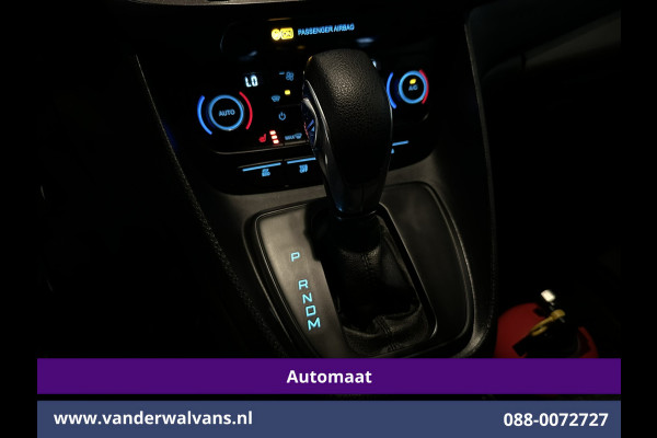 Ford Transit Connect 1.5 EcoBlue 120pk Automaat L2H1 Euro6 Airco | 2x Zijdeur | 3-Zits | Camera | Navigatie | Cruisecontrol Apple Carplay, Android Auto, Stoelverwarming, Verwarmde voorruit, Parkeersensoren, Bijrijdersbank