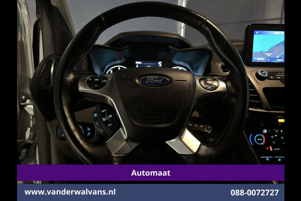 Ford Transit Connect 1.5 EcoBlue 120pk Automaat L2H1 Euro6 Airco | 2x Zijdeur | 3-Zits | Camera | Navigatie | Cruisecontrol Apple Carplay, Android Auto, Stoelverwarming, Verwarmde voorruit, Parkeersensoren, Bijrijdersbank