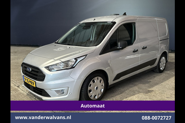 Ford Transit Connect 1.5 EcoBlue 120pk Automaat L2H1 Euro6 Airco | 2x Zijdeur | 3-Zits | Camera | Navigatie | Cruisecontrol Apple Carplay, Android Auto, Stoelverwarming, Verwarmde voorruit, Parkeersensoren, Bijrijdersbank