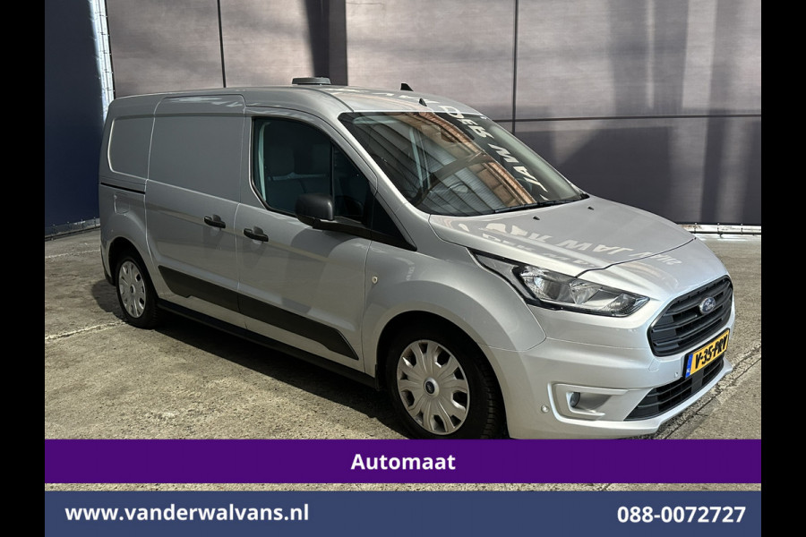 Ford Transit Connect 1.5 EcoBlue 120pk Automaat L2H1 Euro6 Airco | 2x Zijdeur | 3-Zits | Camera | Navigatie | Cruisecontrol Apple Carplay, Android Auto, Stoelverwarming, Verwarmde voorruit, Parkeersensoren, Bijrijdersbank