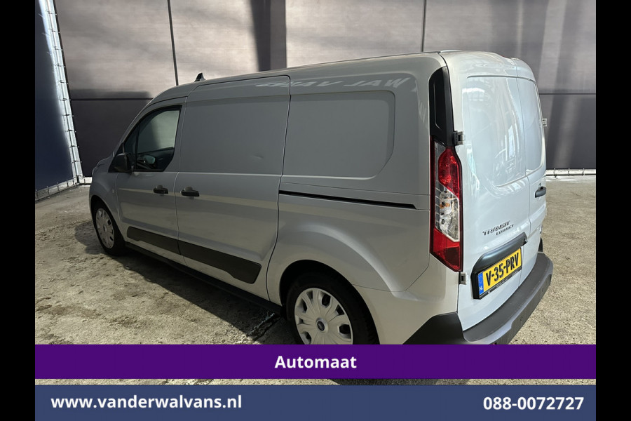 Ford Transit Connect 1.5 EcoBlue 120pk Automaat L2H1 Euro6 Airco | 2x Zijdeur | 3-Zits | Camera | Navigatie | Cruisecontrol Apple Carplay, Android Auto, Stoelverwarming, Verwarmde voorruit, Parkeersensoren, Bijrijdersbank