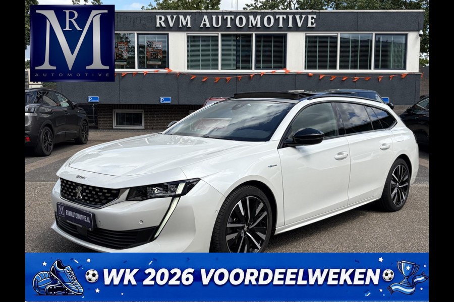 Peugeot 508 1.6 HYbrid GT VAN: 26.900,- VOOR 23.877,- UW WKVOORDEEL: 3.023,- | PHEV| AFNEEMBARE TREKHAAK| PANO| ELEKTRISCHE ACHTERKLEP| ACHTERUITRIJCAMERA| RIJKLAAR GELEVERD INCL. 12 MND BOVAG GARANTIE| DODE HOEK SENSOR|
