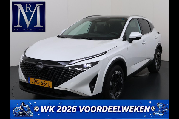 Nissan QASHQAI 1.3 MHEV Xtronic N-Connecta VAN: 34.900,- VOOR: 30.877,- UW WKVOORDEEL: 4.023,- | ONDERHOUD GEHAD BIJ DE DEALER | DIRECT LEVERBAAR | FABRIEKSGARANTIE | PANORAMADAK | VOORRUITVERWARMING | STOEL- & STUURVERWARMING | 360° CAMERA | DODEHOEKDETECTIE | HEAD-UP DISPLAY | ELEKTRISCHE ACHTERKLEP