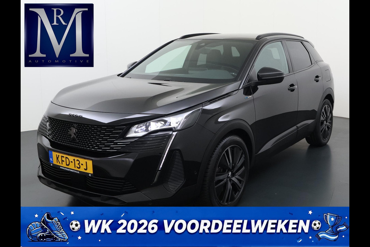 Peugeot 3008 1.6 HYbrid 225 GT VAN: 24.900,- VOOR: 22.877,- UW WKVOORDEEL: 2.023,-BLACK PACK| ELEKTRISCHE ACHTERKLEP| CAMERA| STOELVERWARMING| LED| FOCAL AUDIO| ADAPTIVE CRUISE CONTROL|