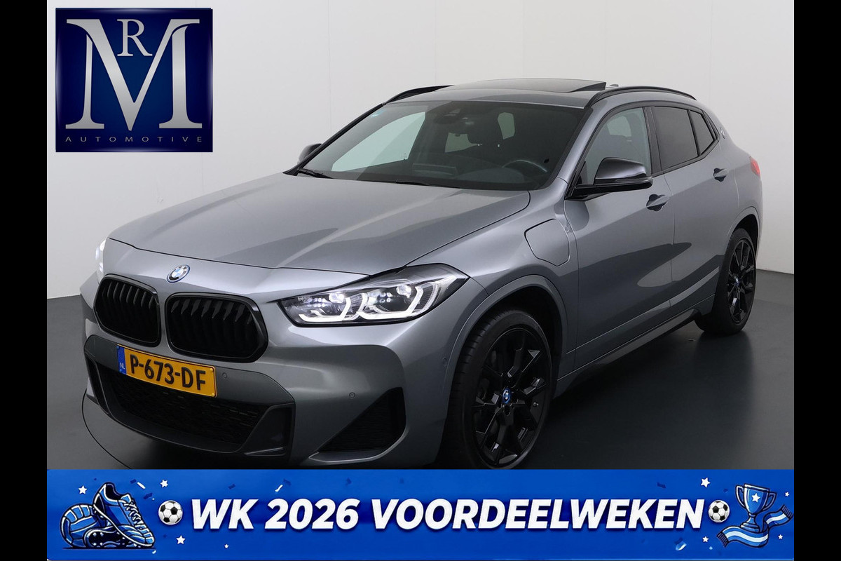 BMW X2 xDrive25e M SPORT Business Edition Plus VAN: 31.900,- VOOR: 29.330,- UW WKVOORDEEL: 2.570,- | BOMVOL | PHEV| PANO| NAP| STOEL + STUURVERWARMING| COMFORT ACCESS| ELEK. ACHTERKLEP| AFNEEMBARE TREKHAAK| HUD| ACHTERUITRIJCAMERA| APPLE CARPLAY