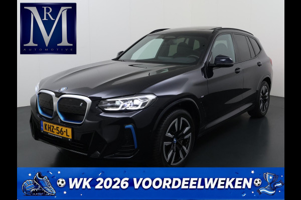 BMW iX3 Executive 80 kWh VAN: 44.900,- VOOR: 40.877,- UW WKVOORDEEL: 4.023,- | M-Sport |SOH 99% | ELEKTRISCHE TREKHAAK| ELEKTRISCHE ACHTERKLEP| PANORAMADAK| DRIVING ASSISTENT PROFESSIONAL| DODE HOEK SENSOR| STOELVERWARMING