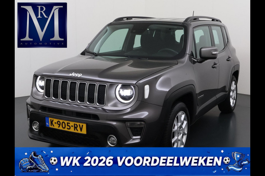 Jeep Renegade 1.0T Limited VAN: 18.900,- VOOR: 15.877,- UW WKVOORDEEL: 23.023,- | AFNEEMBARE TREKHAAK| ADAPTIEVE CRUISE CONTROL| RIJKLAARPRIJS INCL.12 MND BOVAG GARANTIE| FULL LED|