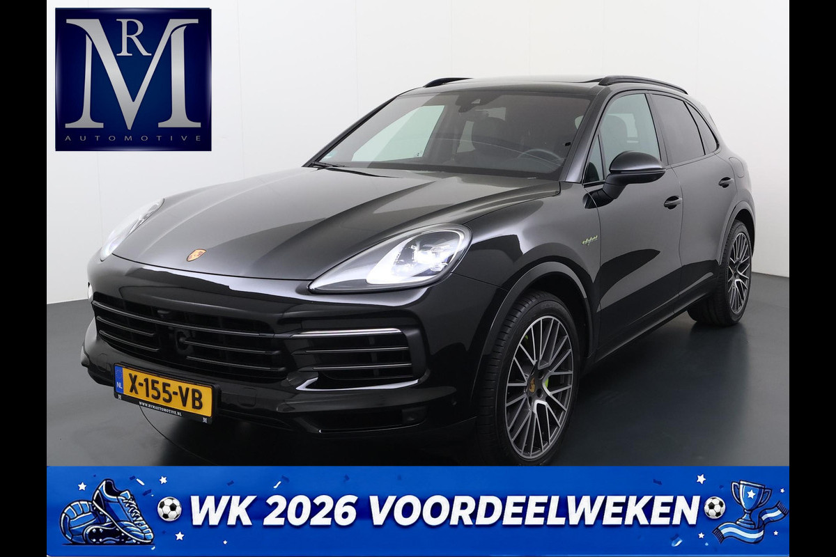 Porsche Cayenne 3.0 E-Hybrid Platinum Edition VAN: 77.900,- VOOR: 72.440,- UW WKVOORDEEL: 5.460,- | MEM. SEATS | Luchtvering | pano | stoelverwarming + verkoeling | 360 camera | Bose | sportchrono | mega knappe auto! | incl 12 mnd Bovag garantie |