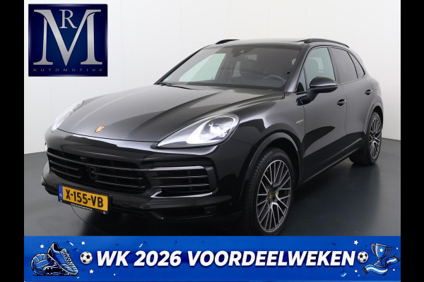 Porsche Cayenne 3.0 E-Hybrid Platinum Edition VAN: 77.900,- VOOR: 72.440,- UW WKVOORDEEL: 5.460,- | MEM. SEATS | Luchtvering | pano | stoelverwarming + verkoeling | 360 camera | Bose | sportchrono | mega knappe auto! | incl 12 mnd Bovag garantie |