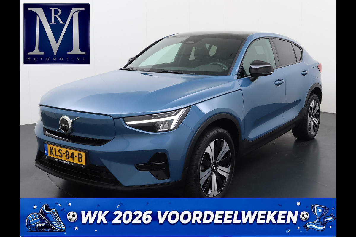Volvo C40 Recharge Core 69 kWh SOH 93%|| VAN: 33.900,- VOOR: 30.877,- UW WKVOORDEEL: 3.023,-|VOLVO DEALER ONDERHOUDEN| ACHTERUITRIJCAMERA| PANORAMADAK| STOEL + STUURVERWARMING| RIJKLAARPRIJS INCL. 12 MAANDEN BOVAG GARANTIE|