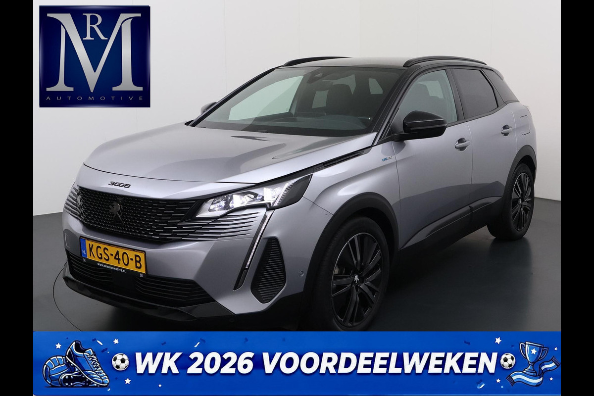 Peugeot 3008 GT VAN: 26.900,- VOOR: 23.877,- UW WKVOORDEEL: 3.023,- | PHEV | APPLE CARPLAY | ELEKTRISCHE ACHTERKLEP | CAMERA VOOR + ACHTER | ADAPTIVE CRUISE CONTROL | FOCAL AUDIO | DODEHOEK DETECTIE| RIJKLAARPRIJS INCL. 12 MND BOVAG GARANTIE