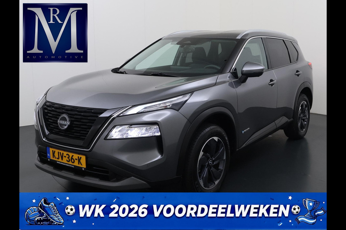 Nissan X-Trail 1.5 e-4orce N-Connecta Family Pack VAN: 44.900,- VOOR: 41.877,- UW WKVOORDEEL: 3.023,- | VOLLEDIGE FABRIEKS GARANTIE TOT 03-2028 | VOOR & ACHTERSTOELEN VERWARMD | STUURWIEL VERWARMD | 7 PERSOONS! | KEYLESS | DODE HOEK | 360 CAMERA | APPLECARPLAY | ADAP. CRUISE |