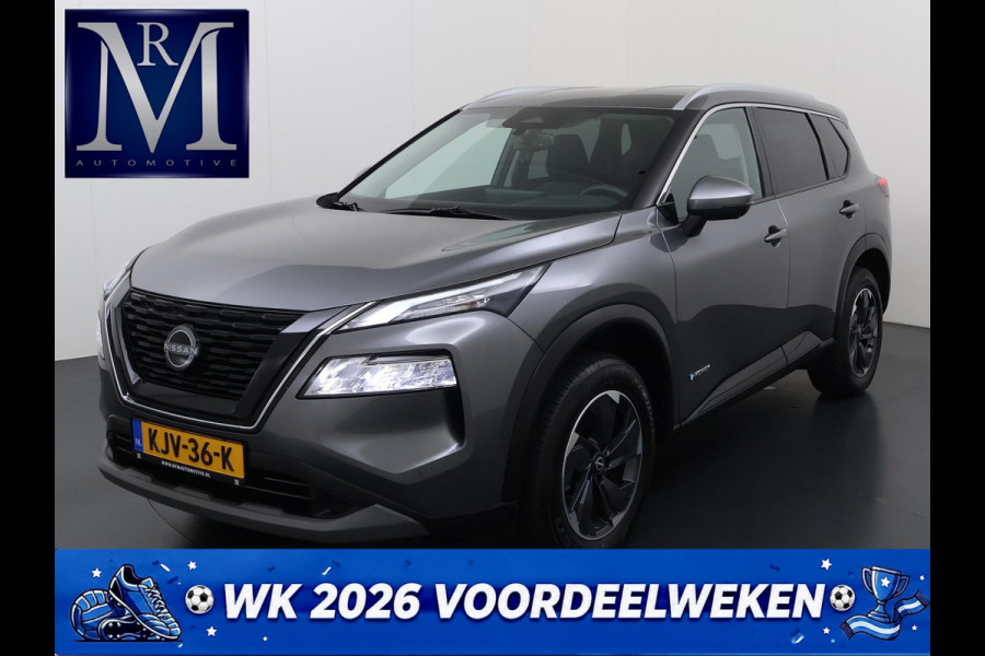 Nissan X-Trail 1.5 e-4orce N-Connecta Family Pack VAN: 44.900,- VOOR: 41.877,- UW WKVOORDEEL: 3.023,- | VOLLEDIGE FABRIEKS GARANTIE TOT 03-2028 | VOOR & ACHTERSTOELEN VERWARMD | STUURWIEL VERWARMD | 7 PERSOONS! | KEYLESS | DODE HOEK | 360 CAMERA | APPLECARPLAY | ADAP. CRUISE |