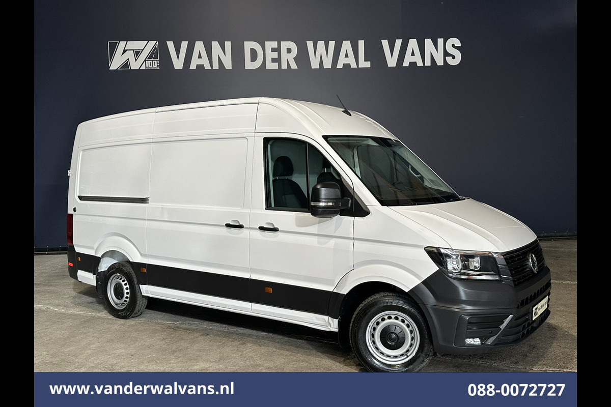 Volkswagen Crafter 2.0 TDI 141pk L3H3 L2H2 Euro6 Airco | Navigatie | Apple Carplay | Chauffeursstoel Android Auto, Parkeersensoren, 3000kg trekvermogen