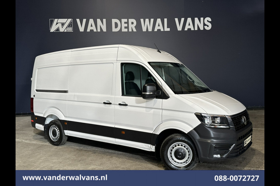 Volkswagen Crafter 2.0 TDI 141pk L3H3 L2H2 Euro6 Airco | Navigatie | Apple Carplay | Chauffeursstoel Android Auto, Parkeersensoren, 3000kg trekvermogen