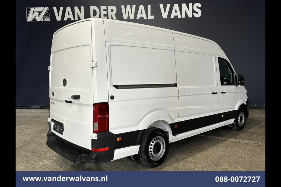 Volkswagen Crafter 2.0 TDI 141pk L3H3 L2H2 Euro6 Airco | Navigatie | Apple Carplay | Chauffeursstoel Android Auto, Parkeersensoren, 3000kg trekvermogen