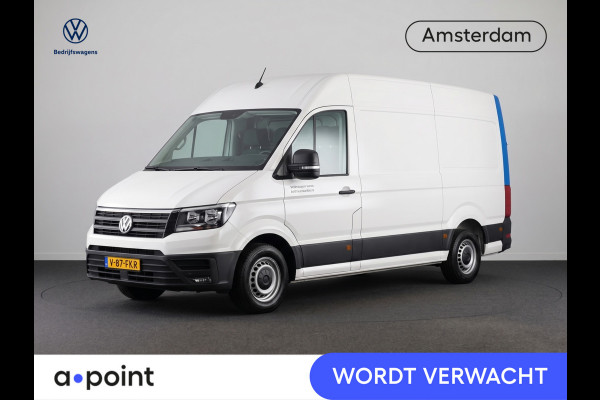 Volkswagen Crafter 35 2.0 TDI L4H3 Highline EURO VI 140 pk Automaat | Verlengde garantie | Navigatie | Parkeersensoren (Park assist) | Achteruitrijcamera | Adaptieve cruise control |