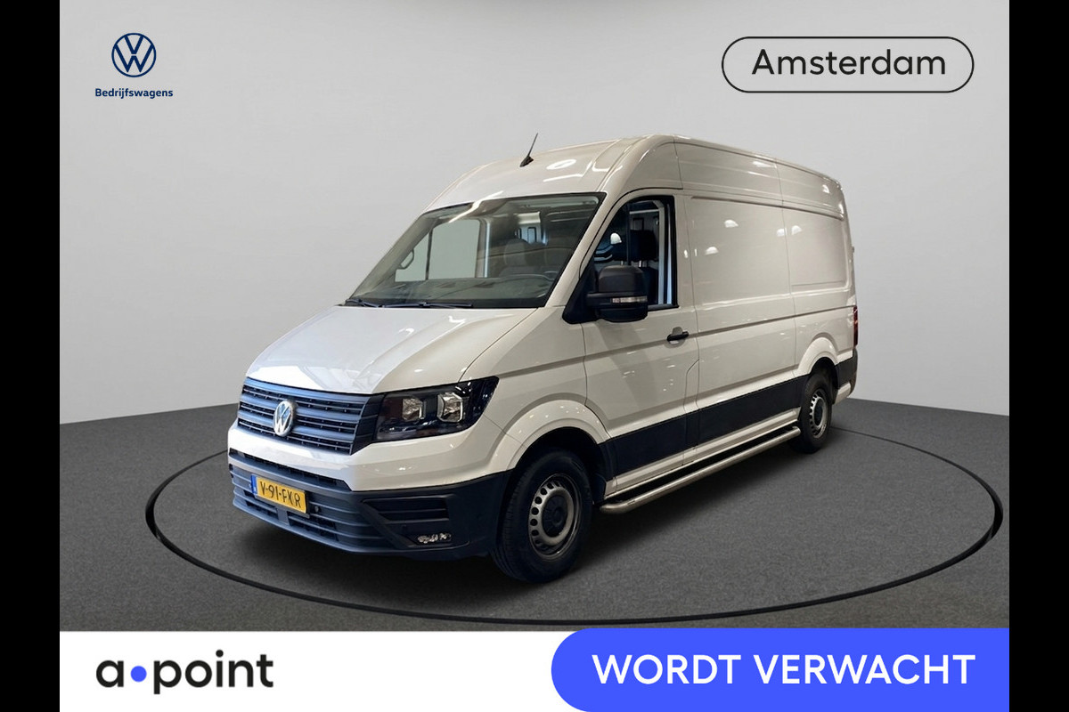 Volkswagen Crafter 35 2.0 TDI L3H3 Comfortline EURO VI 140 pk Automaat | Verlengde garantie | Navigatie | Trekhaak | Parkeersensoren | Achteruitrijcamera |