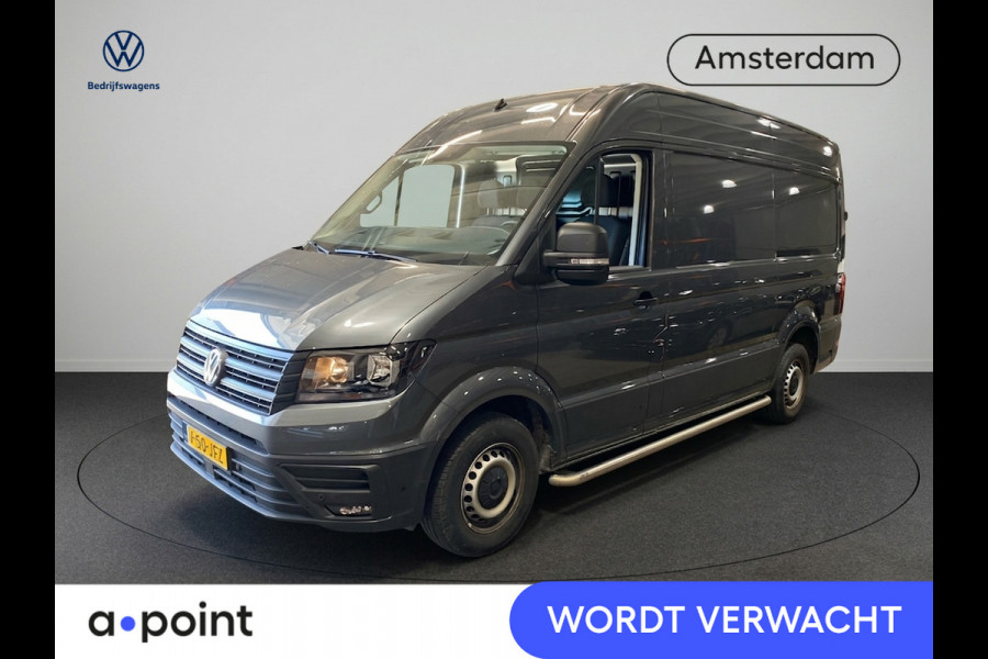 Volkswagen Crafter 35 2.0 TDI L3H3 Highline EURO VI 140 pk Automaat | Verlengde garantie | Navigatie | Trekhaak | Parkeersensoren | Achteruitrijcamera |