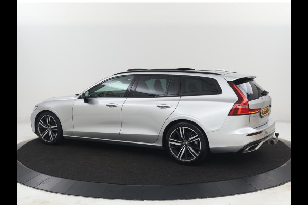 Volvo V60 2.0 T4 R-Design Panoramadak | Full LED | Trekhaak | Carplay | Pilot assist | Navigate | Stoel & Stuurverwarming | Achteruitrij camera | Cruise control | Climate control