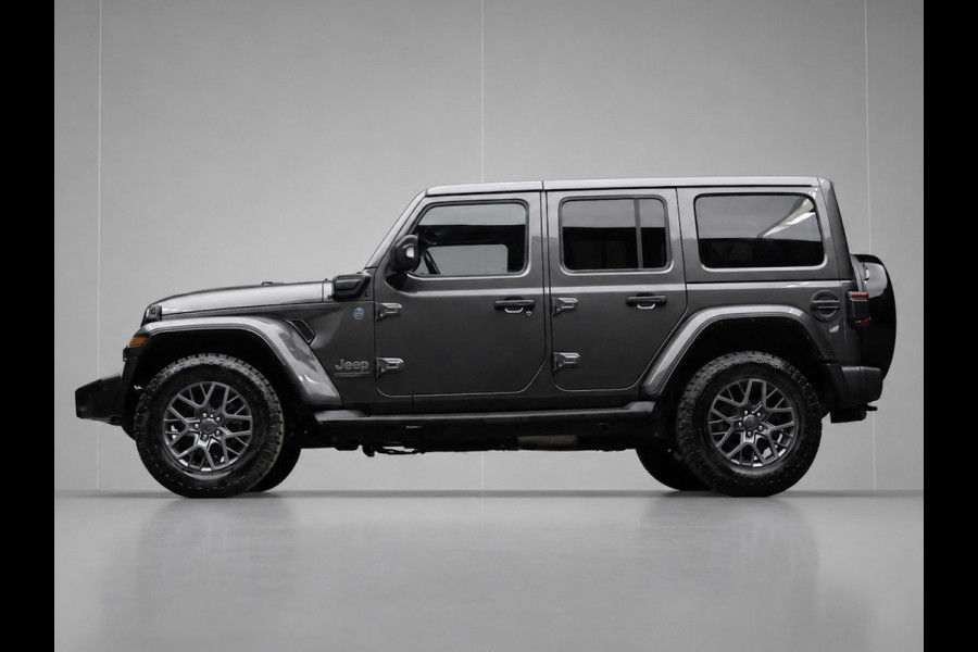 Jeep Wrangler Unlimited 4xe 380 Rubicon (APPEL CARPLAY,HARDTOP,NAVI,CAMERA,LEDER,STOELVERWAMING,ADAPTIEVE CRUISE,NETTESTAAT)