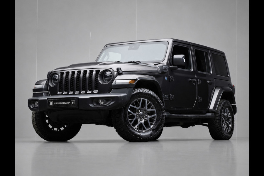 Jeep Wrangler Unlimited 4xe 380 Rubicon (APPEL CARPLAY,HARDTOP,NAVI,CAMERA,LEDER,STOELVERWAMING,ADAPTIEVE CRUISE,NETTESTAAT)