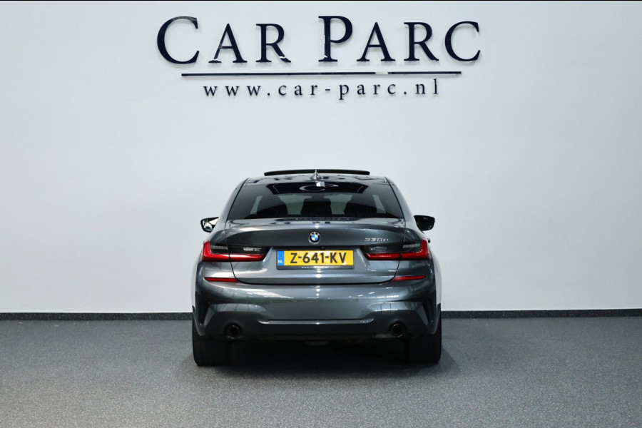 BMW 3-serie 330e M Sport LED/VIRTUAL/SFEER/SCHUIFDAK/LEER+S.VERWARMING/18" LMV/CAM/ACC/ECC/12 MND GARANTIE!