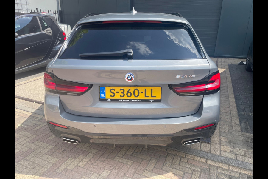 BMW 5 Serie Touring 530e High Executive Laser Led Panorama M-pakket 19inch breedset memory orig NL Geleverd NAP compleet!