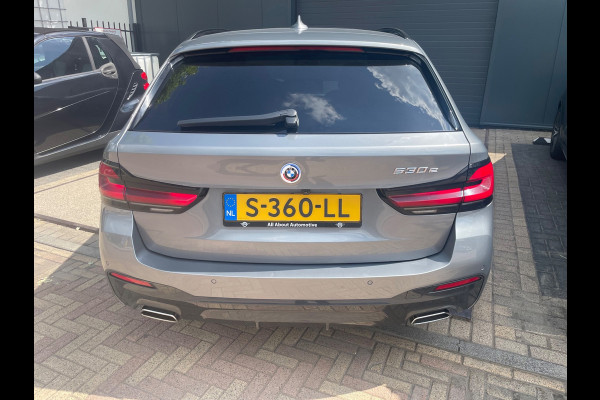 BMW 5 Serie Touring 530e High Executive Laser Led Panorama M-pakket 19inch breedset memory orig NL Geleverd NAP compleet!