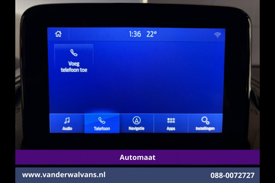Ford Transit Connect 1.5 EcoBlue 100pk Automaat L1H1 Euro6 Airco | Camera | Navigatie | Cruisecontrol Stoelverwarming, LM velgen, Verwarmde voorruit, Parkeersensoren