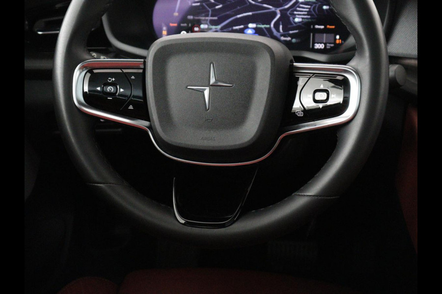 Polestar 2 Long Range Dual Motor Launch Edition 78kWh SOH 91,9% | Panoramadak | 360 Camera | Carplay | Navigatie | Adaptive Cruise | Harman Kardon | Stoel & Stuurwiel verwarming