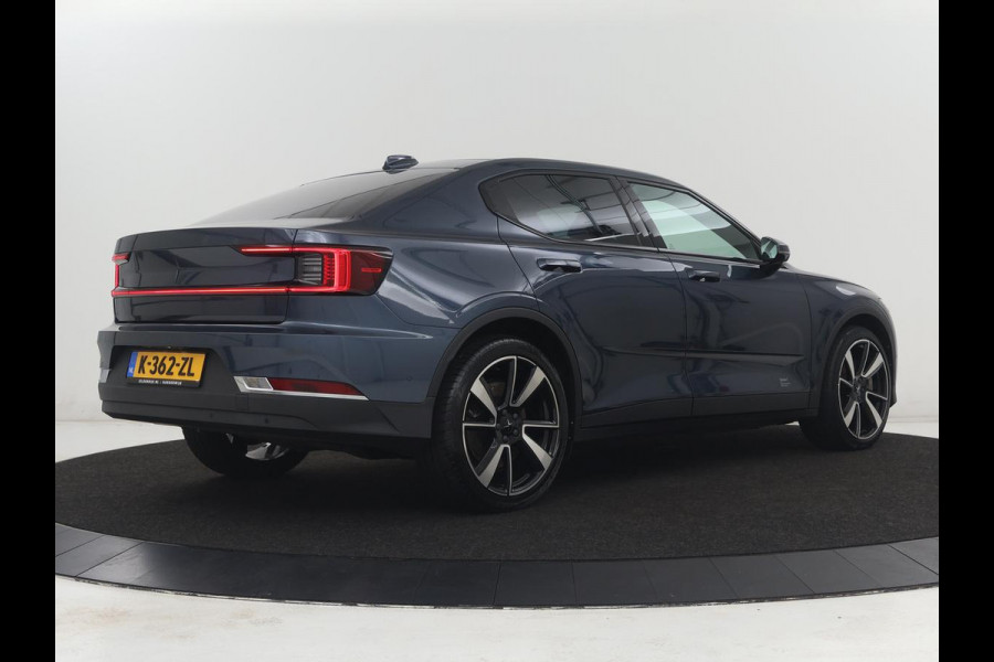 Polestar 2 Long Range Dual Motor Launch Edition 78kWh SOH 91,9% | Panoramadak | 360 Camera | Carplay | Navigatie | Adaptive Cruise | Harman Kardon | Stoel & Stuurwiel verwarming