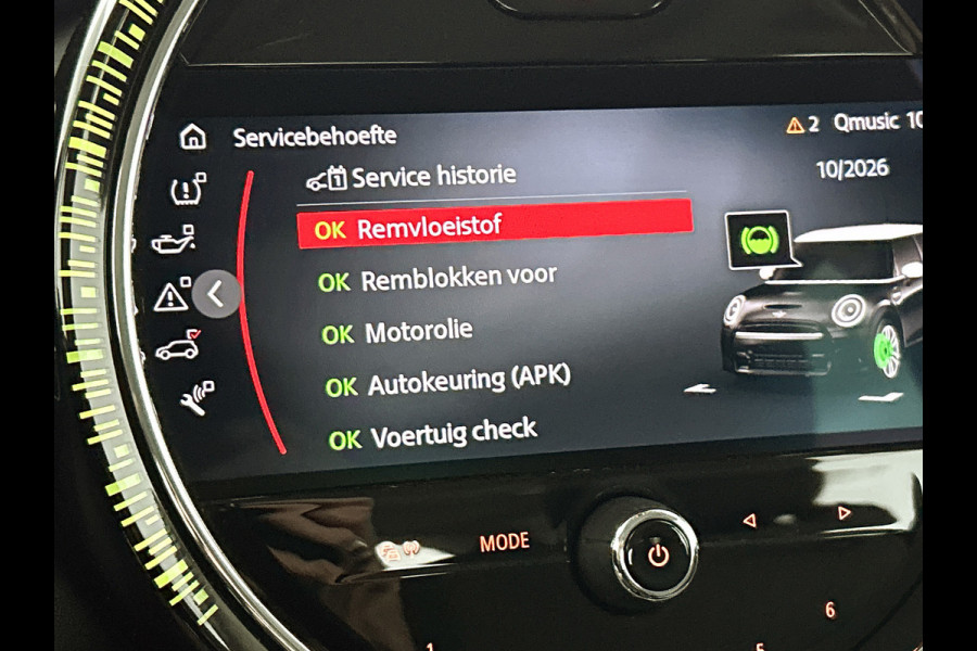 MINI 5-deurs 1.5 Cooper Classic (NL-auto, 1e Eig, Dealer OnderH, Navi Prof, Sportstoel, Parkeersensoren, Climate Con, Etc)