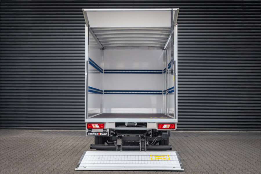 Ford E-Transit Bakwagen met laadklep Rolstops