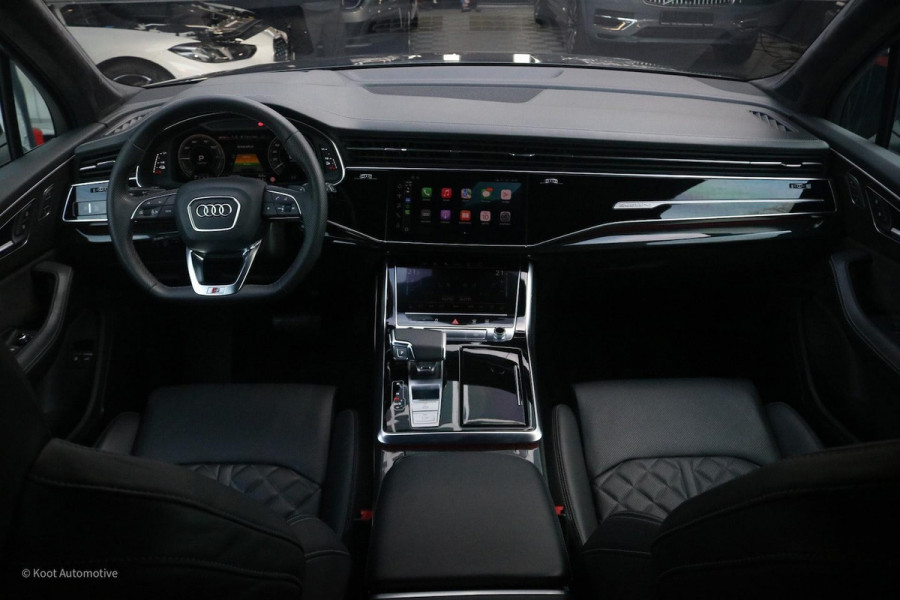 Audi Q7 60 TFSI e Quattro Competition | RS-Stoelen| B&O 3D | HUD | Matrix Laser | Massage | Trekhaak | Alcantara hemel | Softclose