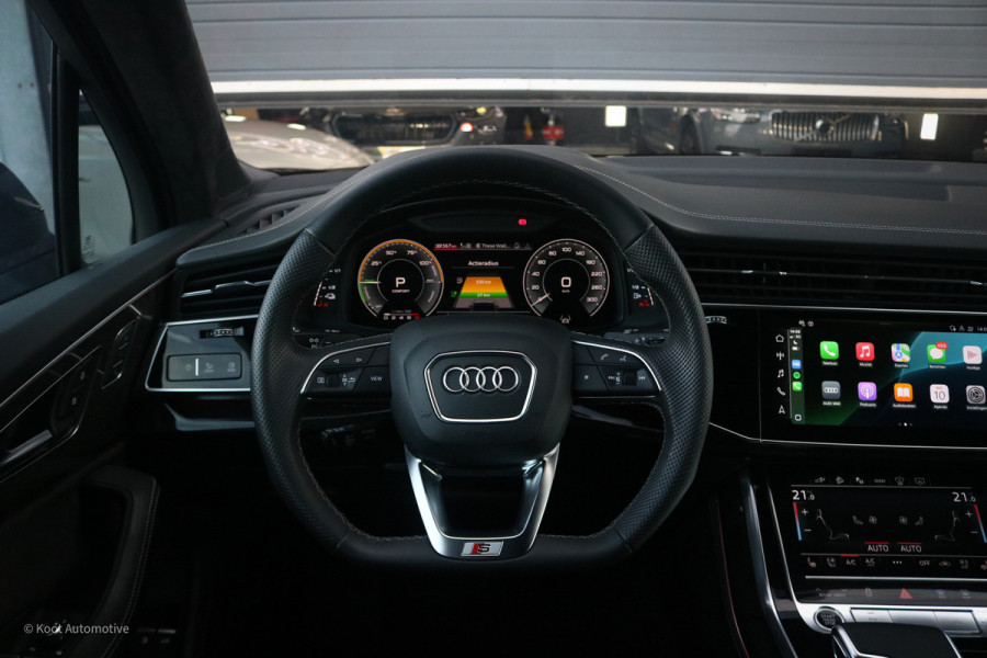 Audi Q7 60 TFSI e Quattro Competition | RS-Stoelen| B&O 3D | HUD | Matrix Laser | Massage | Trekhaak | Alcantara hemel | Softclose