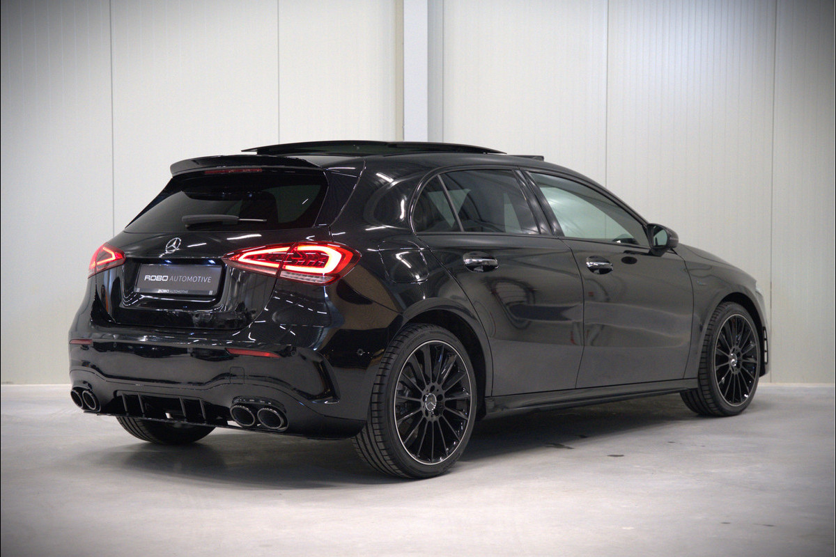 Mercedes-Benz A-Klasse 250 e AMG Line | Panoramadak | Stoelverwarming | Keyless | Head-Up Display | 360 Camera | Apple Carplay | Ambiance Verlichting | Adaptive Cruise Control | Navigatie | DAB | Multibeam LED | SOH 96,96%