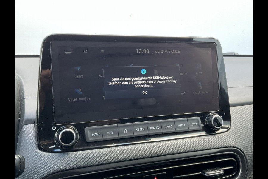 Hyundai Kona 1.0 T-GDI Fashion Carplay Camera Stoel/Stuurverw. Trekhaak