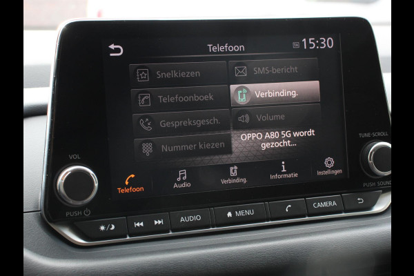 Nissan QASHQAI 1.3 MHEV 158pk Automaat Xtronic Acenta Navigatie Apple Carplay/Andoid Auto Parkeersensor achter Camera Adaptive Cruise Control Blind Spot Assist Stuur- en stoelverwarming Ledverlichting Climate control