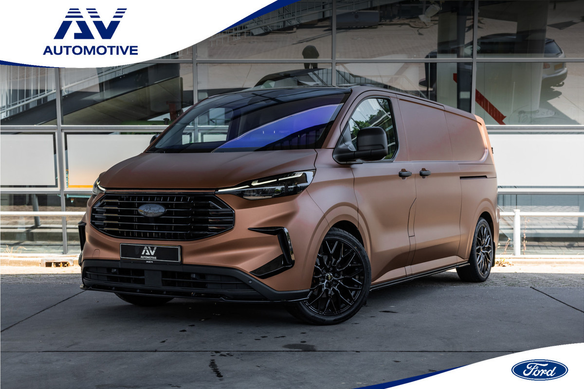 Ford Transit Custom 320 2.0 TDCI L2H1 | ACC | Blind Spot | CarPlay | Navigatie | Camera | Stoelverwarming | Trekhaak | Lederen bekleding