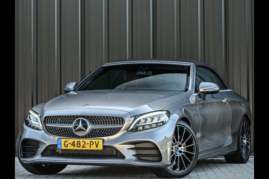 Mercedes-Benz C-Klasse Cabrio 200 Advantage Pack | AMG Line | Camera | Distronic | Stoel- Nekverwarming | Leder |
