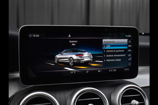 Mercedes-Benz C-Klasse Cabrio 200 Advantage Pack | AMG Line | Camera | Distronic | Stoel- Nekverwarming | Leder |