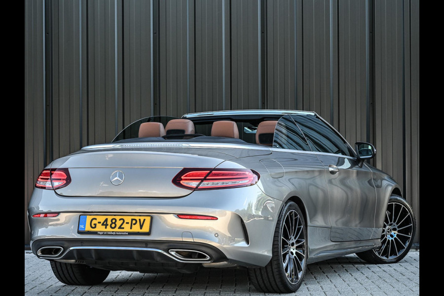 Mercedes-Benz C-Klasse Cabrio 200 Advantage Pack | AMG Line | Camera | Distronic | Stoel- Nekverwarming | Leder |