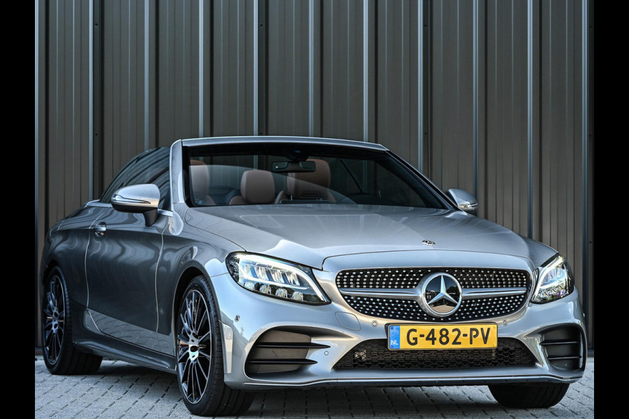 Mercedes-Benz C-Klasse Cabrio 200 Advantage Pack | AMG Line | Camera | Distronic | Stoel- Nekverwarming | Leder |