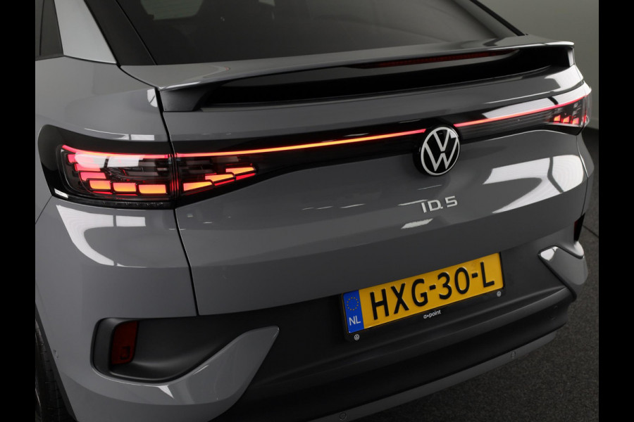 Volkswagen ID.5 Pro Business 77 kWh accu, 210 kW / 286 pk SUV Elek SOH 100% | 360 Camera | Led matrix | Navigatie | Elektrische Achterklep | Panoramdak | Stoelverwarming |