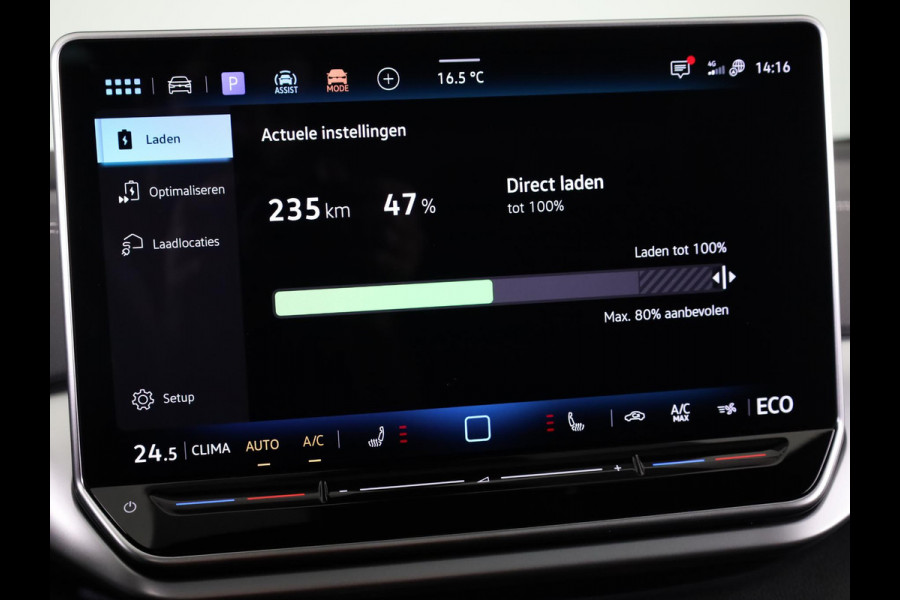 Volkswagen ID.5 Pro Business 77 kWh accu. 210 kW / 286 pk SUV Elek | 360 Camera | Led matrix | Navigatie | Elektrische Achterklep | Panoramdak | Stoelverwarming |