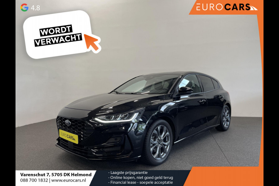 Ford Focus 1.0 EcoBoost Hybrid 155pk Automaat ST Line Navigatie Cruise Control Parkeer sensoren Lichtmetalen Velgen Extra Getint Glas