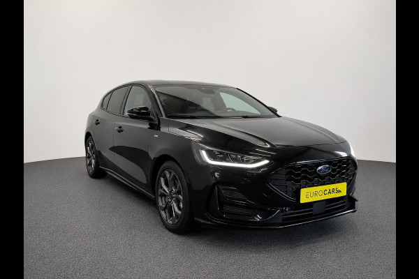 Ford Focus 1.0 EcoBoost Hybrid 155pk Automaat ST Line Navigatie Cruise Control Parkeer sensoren Lichtmetalen Velgen Extra Getint Glas