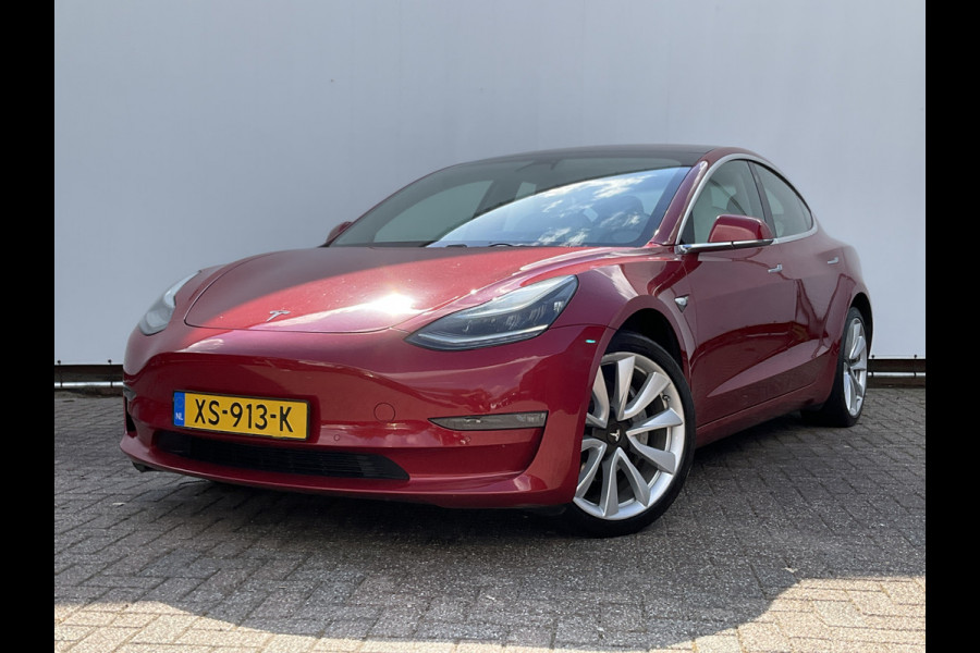 Tesla Model 3 351pk Long Range AWD 75 kWh Incl.BTW Panorama Design